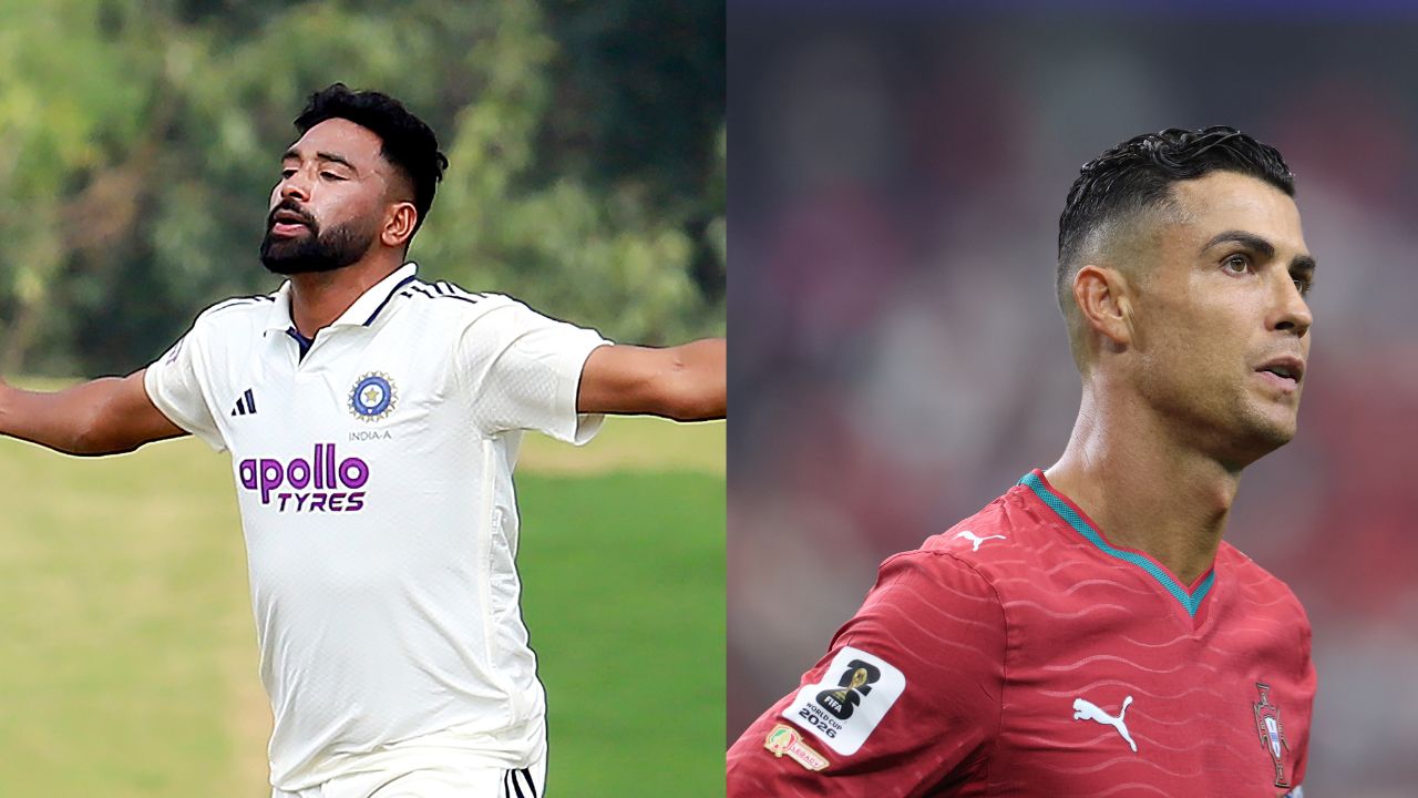 Mohammed Siraj pens emotional tribute to Cristiano Ronaldo after Portugal's FIFA World Cup 2026 exit, says 'A single game cannot define...' Mohammed Siraj pens emotional tribute to Cristiano Ronaldo after Portugal's FIFA World Cup 2026 exit, says 'A single game cannot define...'