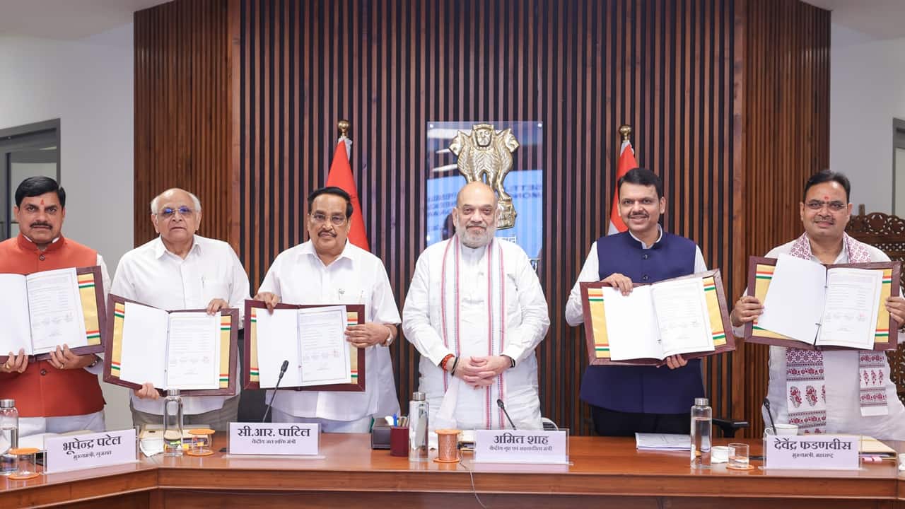 Historic agreement signed between four states to resolve long-standing Narmada award payment disputes