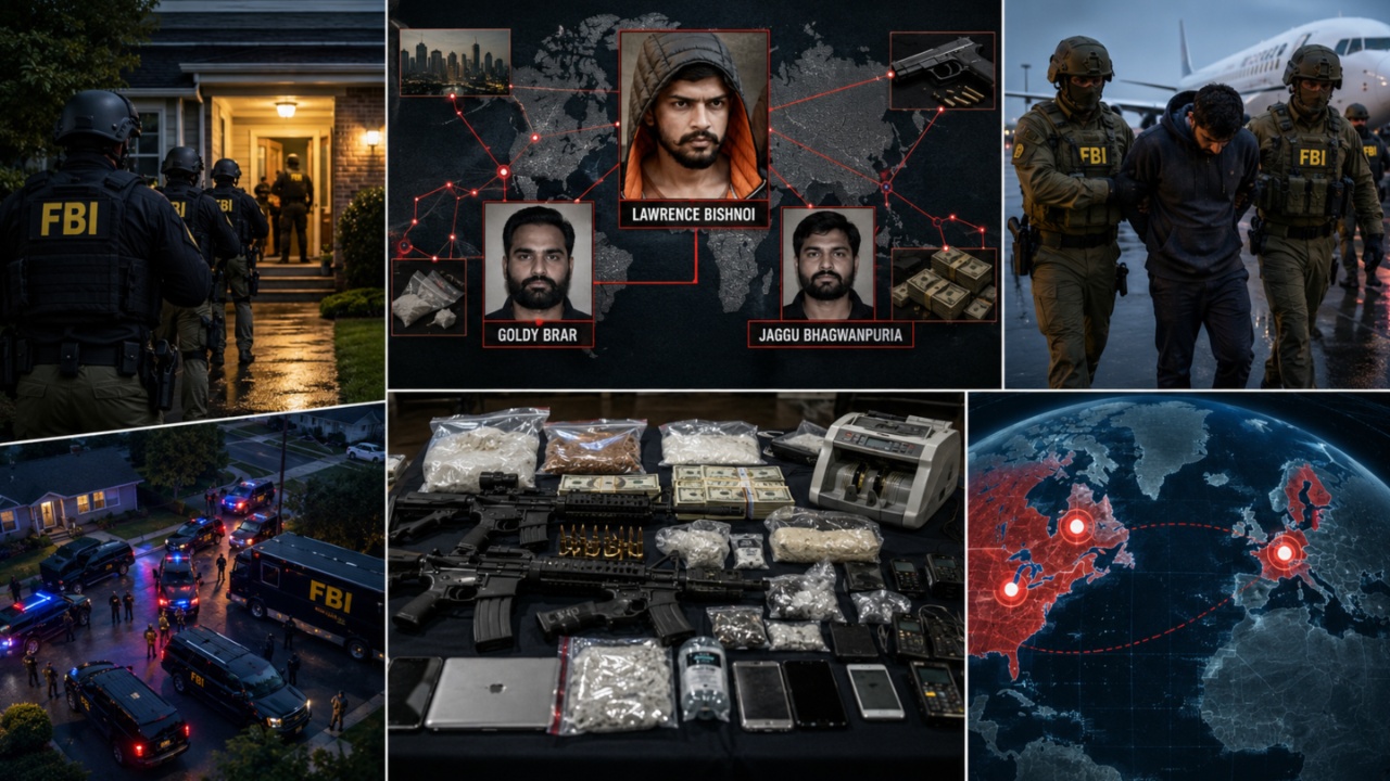 Operation Hard Ball: 24 people with links to India-based gangs arrested in US, Canada, Europe Operation Hard Ball: 24 people with links to India-based gangs arrested in US, Canada, Europe