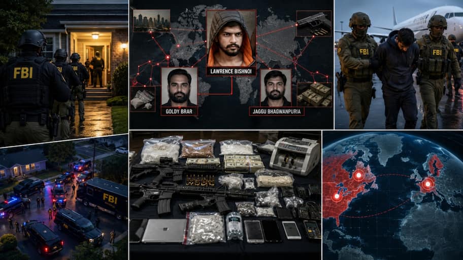 Operation Hard Ball: 24 people with links to India-based gangs arrested in US, Canada, Europe