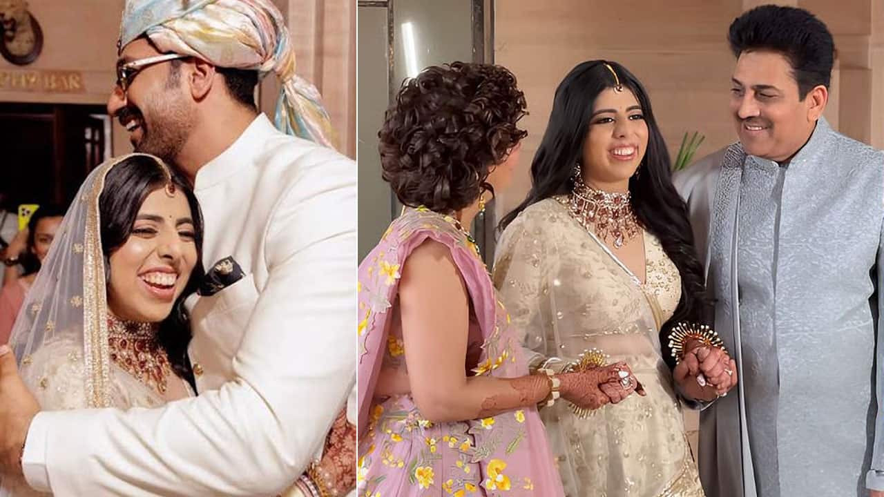 Vicky Kaushal welcomes baraatis at Taarak Mehta actor Shailesh Lodha's daughter Swara's wedding - Viral video
