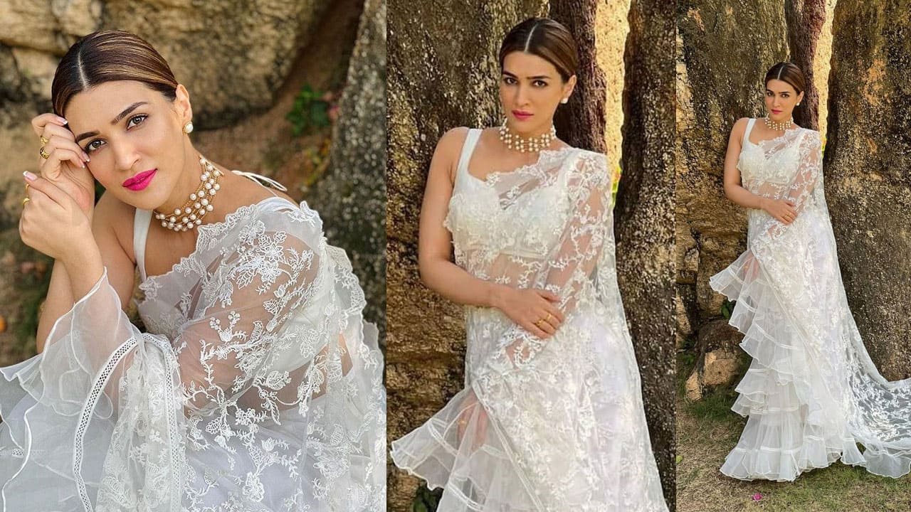 Kriti Sanon's white look