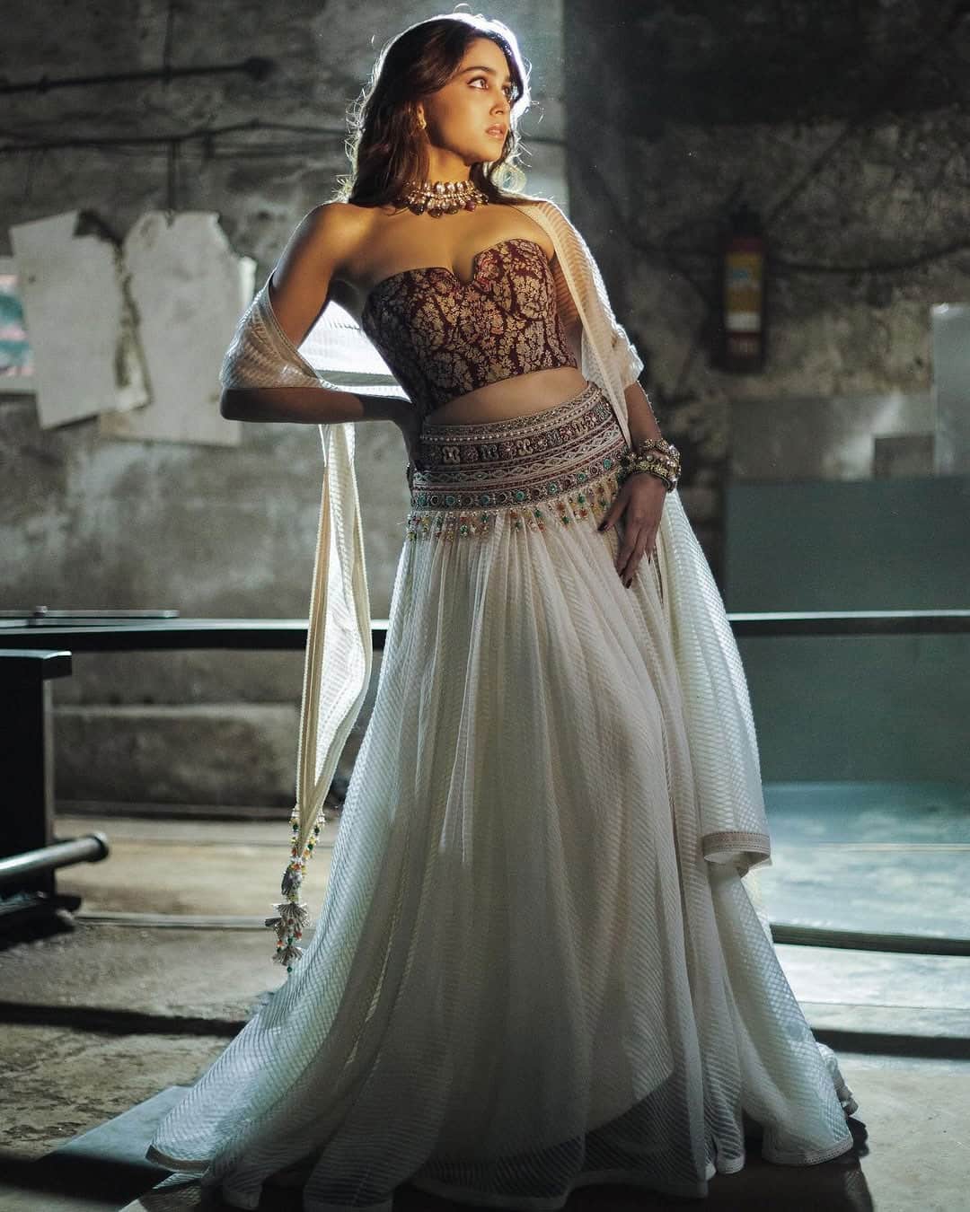 Sharvari in desi attire