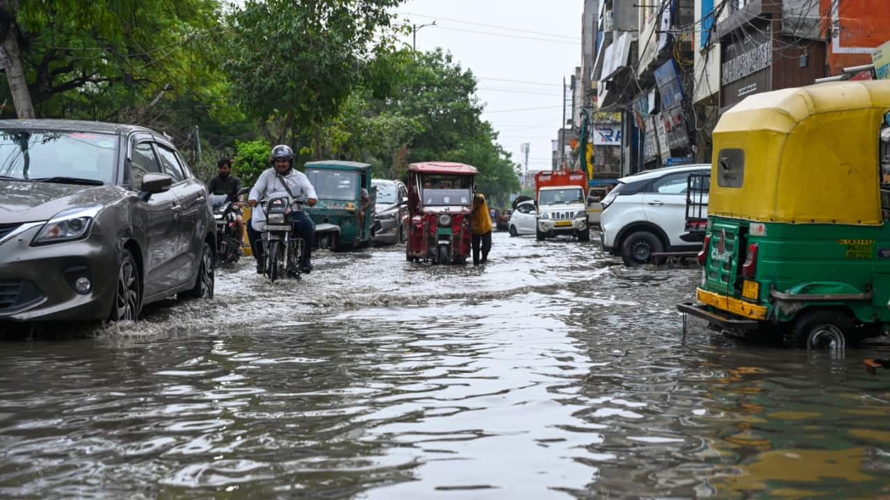 Delhi-NCR rains: NH-48 highway section collapses amid massive over-night waterlogging