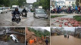 SHOCKING videos: The terrifying visuals of India's devastating pan-nation monsoon deluge