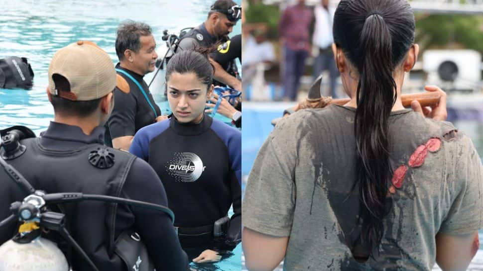 Rashmika Mandanna calls 'Mysaa' underwater fight sequence the toughest challenge of her career