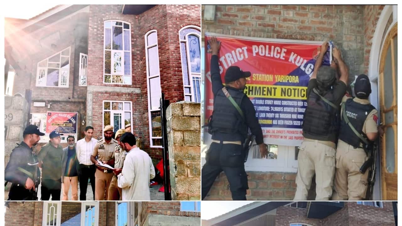 J&K Police Crackdown: Properties worth Rs 2 crore linked to drug peddlers attached