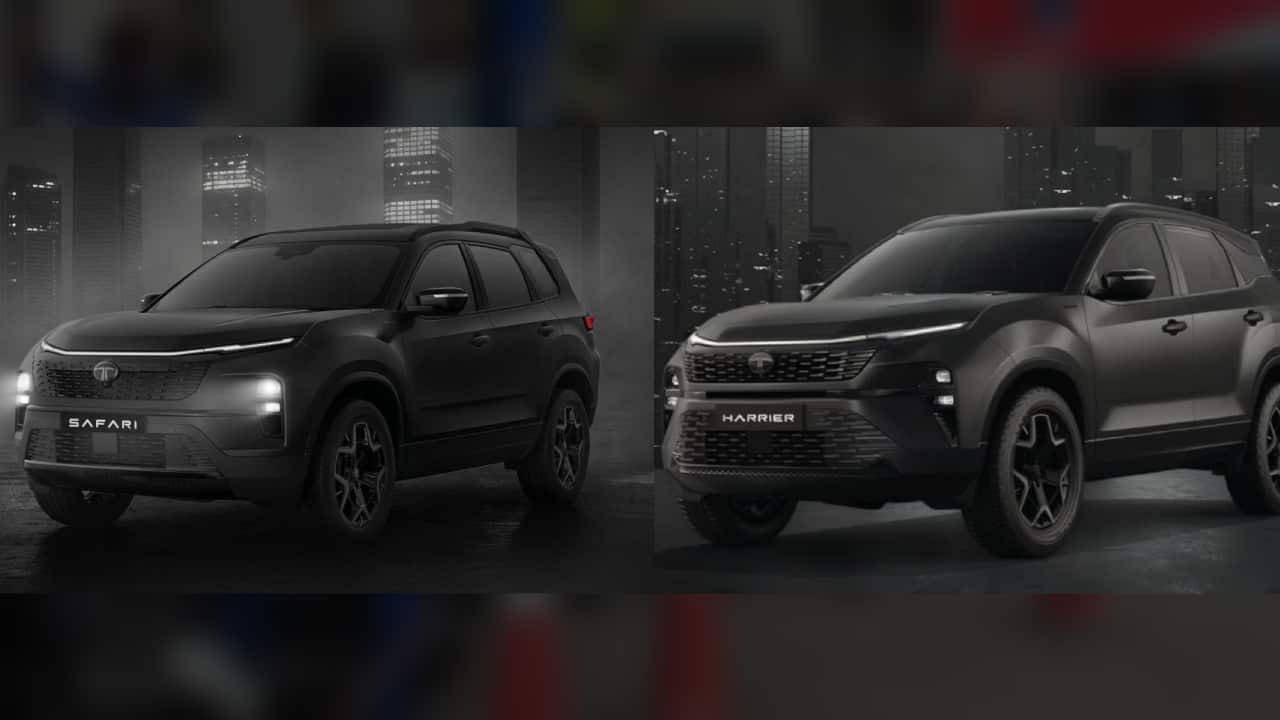 Tata Harrier and Safari Stealth Editions launched: Whats new and how much do they cost?