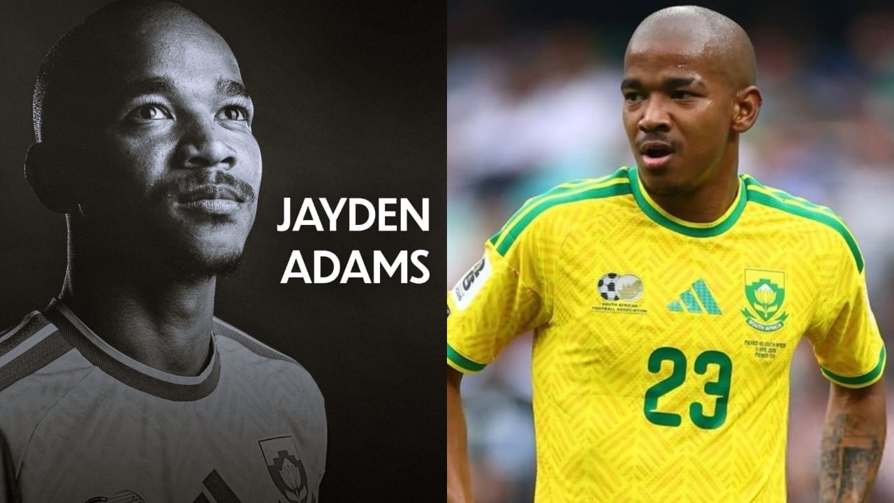 South Africa Footballer Jayden Adams Dies at 25, Weeks After World Cup Appearance