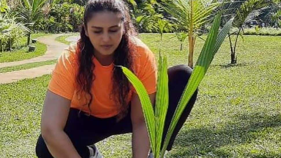 Huma Qureshi honours her mother by planting a tree, says 'Real strength is quiet'