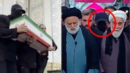 Black mask, cap & Khamenei funeral: Who was the man in front row? Identity revealed