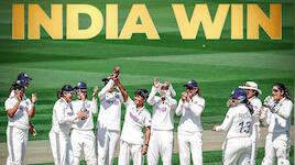 India Women win historic Lord's Test, thrash England Woman by 270 runs