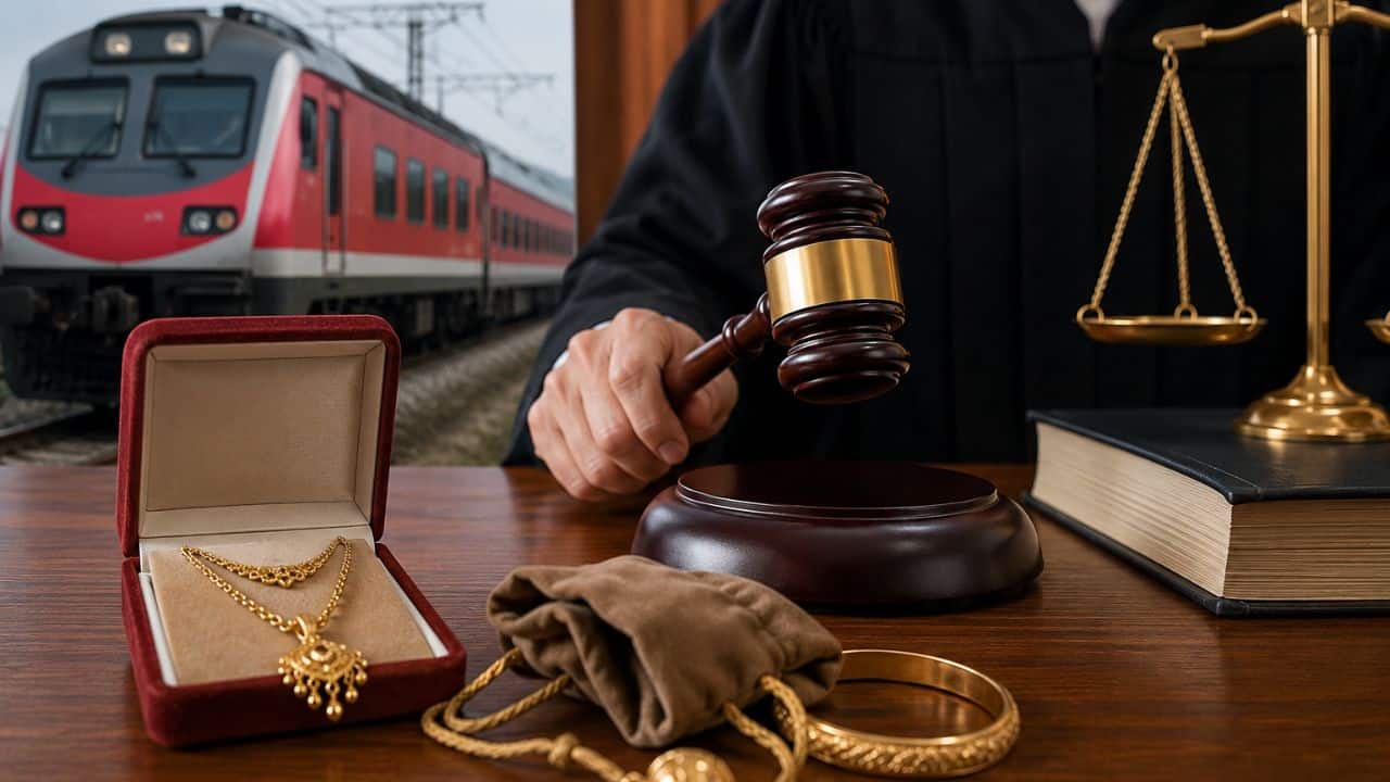 Rajdhani express jewellery theft: Railways ordered to pay Rs 80,000 compensation