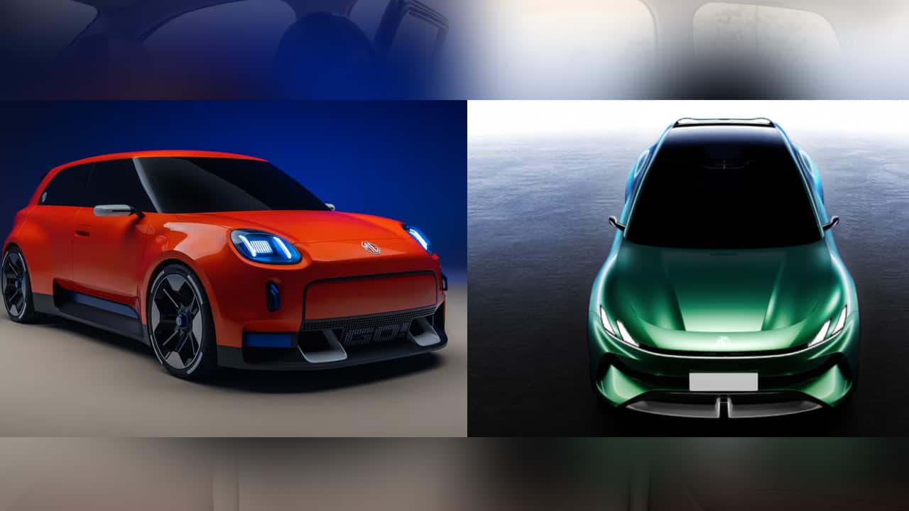 MG unveiled two electric concepts - MG GO! and Cyber
