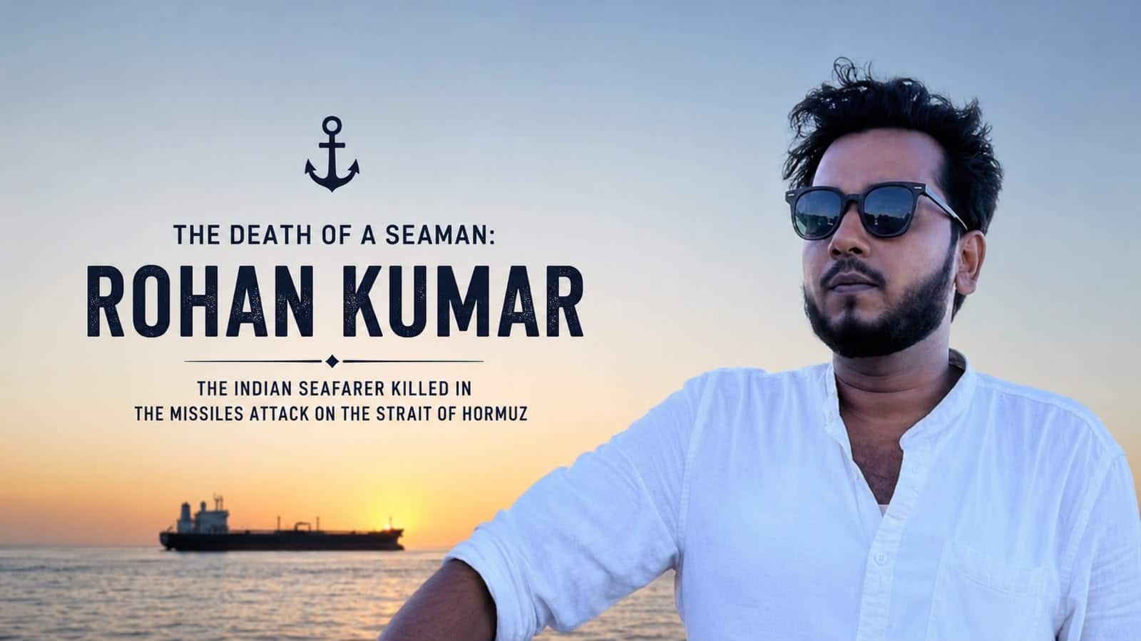 Who was Rohan Kumar? Bihar seafarer killed in Strait Of Hormuz missile attack on UAE oil tankers
