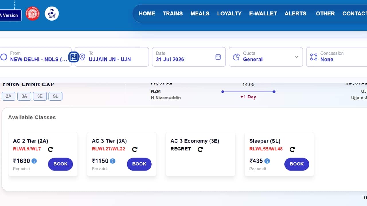 IRCTCs new beta version website goes live: Seat availability to easy bookings, check new features of irctc.co.in