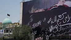 'We will kill Trump': Gigantic billboard in Iran puts US President in coffin