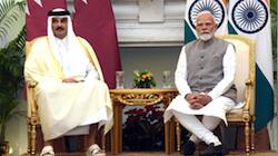 PM Modi dials Qatar Amir, offers condolences on passing of Khalifa Al Thani
