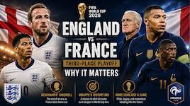 Didier Deschamps' farewell, Kylian Mbappe's history bid and more: Why England vs France's FIFA World Cup 2026 third-place playoff matters