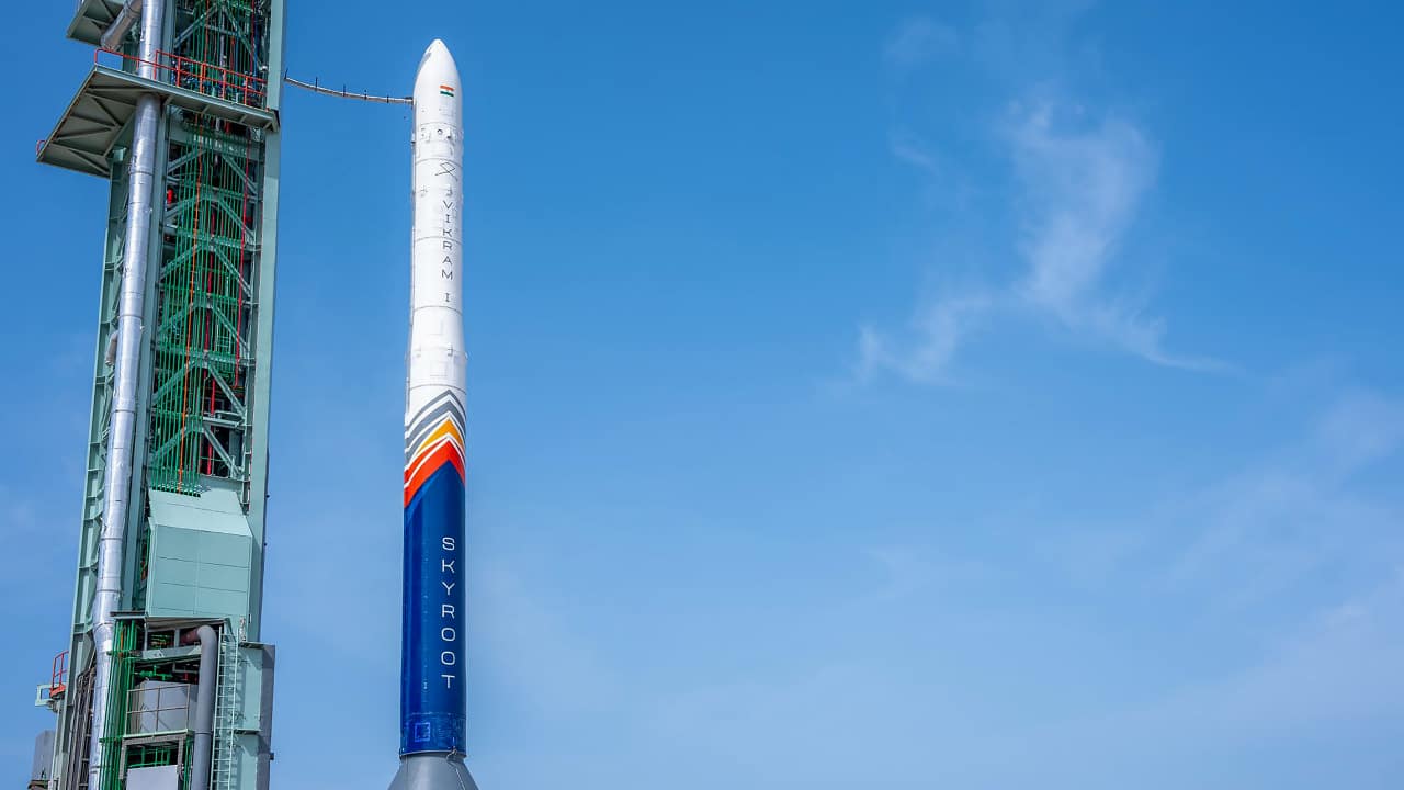 India scripts history with its 1st private orbital launch vehicle Skyroot’s Vikram 1