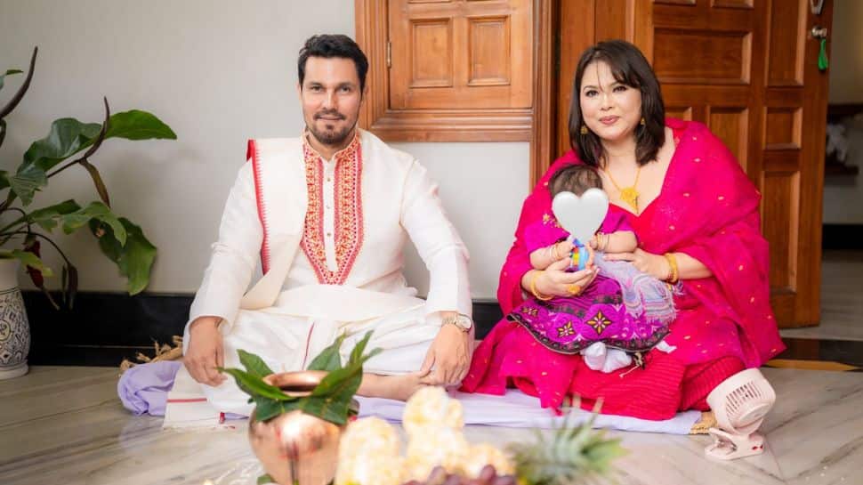 Randeep Hooda shares adorable moments from daughter Nyomica’s first rice ceremony