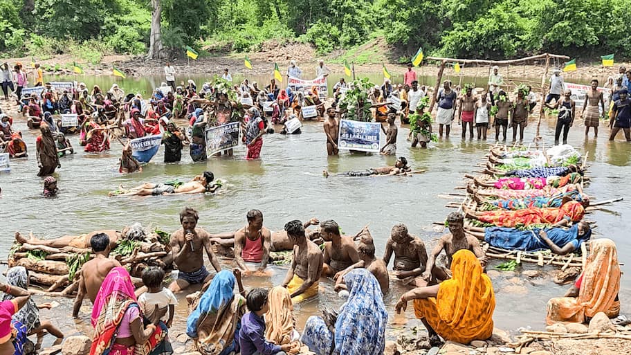 Madhya Pradesh police crackdown on Ken-Betwa linking project ‘chita ...