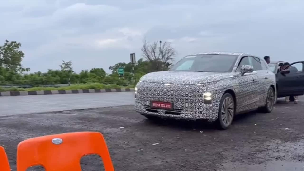 Tata Avinya electric SUV spotted testing for the first time - Details