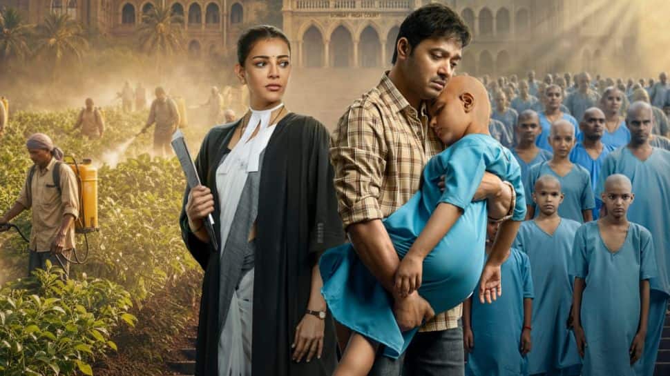 The India Story new poster: Kajal Aggarwal, Shreyas Talpade spotlight pesticide farming crisis