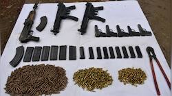 J-K: Security forces recover cache of arms, ammunition near LoC in Uri
