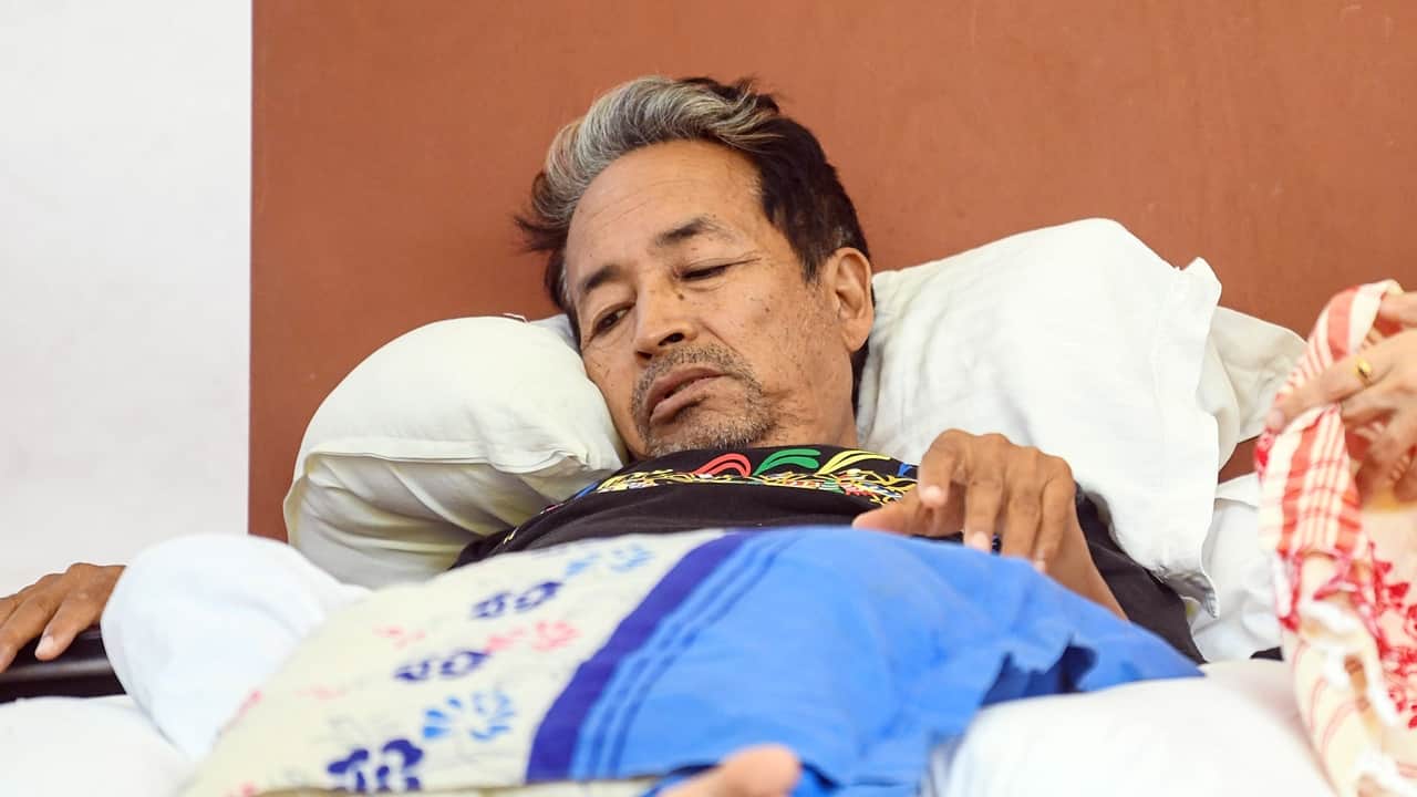 Union Ministers JP Nadda, Jitendra Singh meet Sonam Wangchuk at Gurugram hospital
