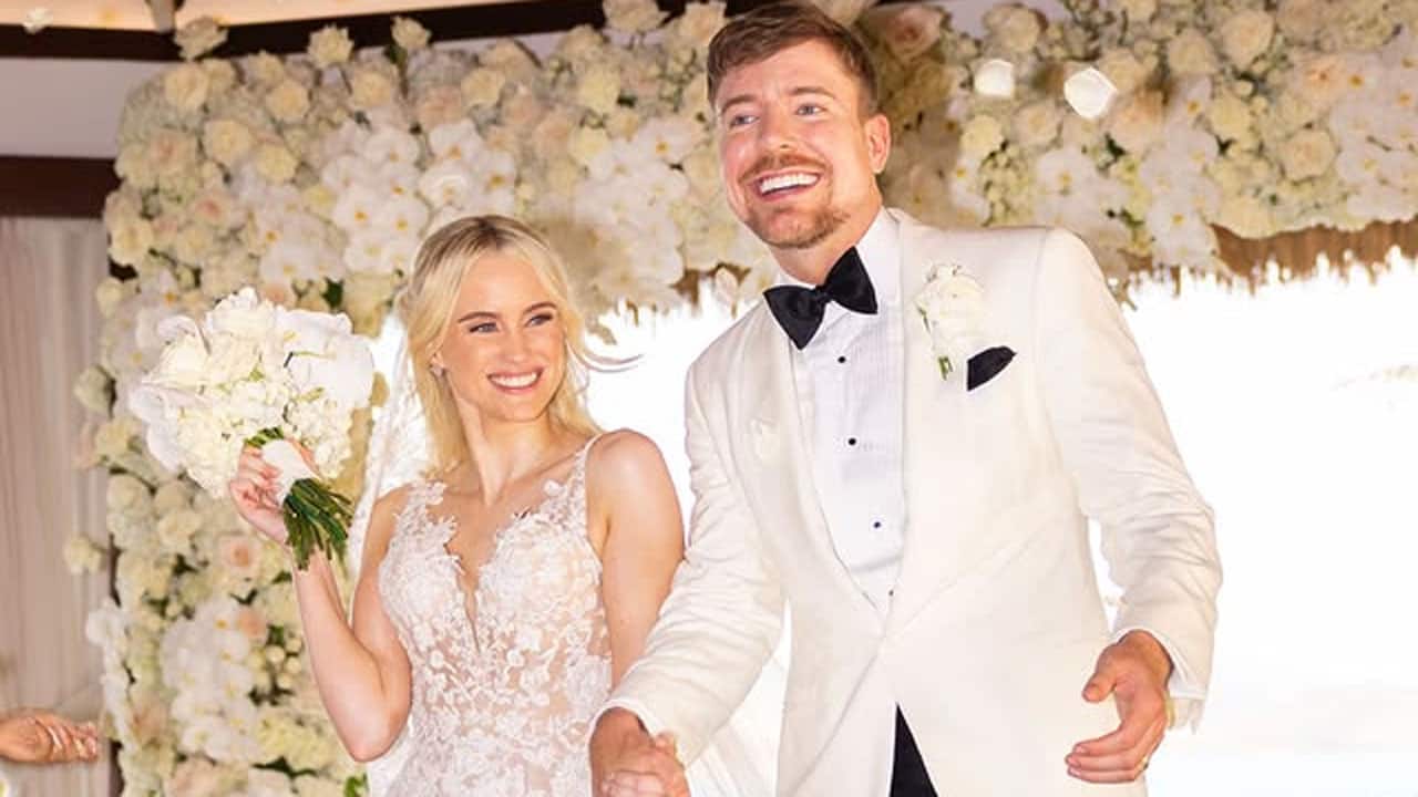MrBeast marries girlfriend Thea Booysen, check out their first pics!