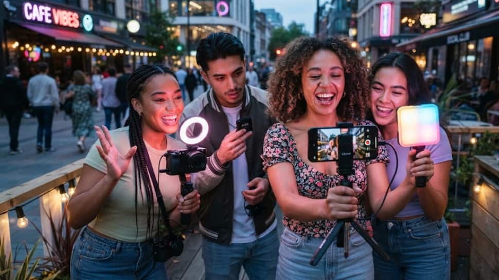 RGB Video Lights from Amazon for Content Creation 
