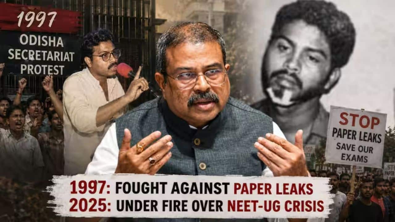 How a 1997 paper leak protest established Dharmendra Pradhan a leader