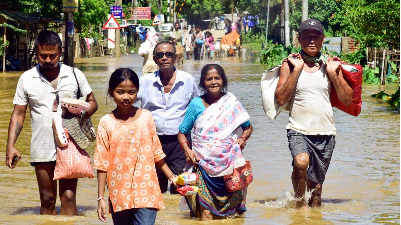 Assam flood: 41 dead, over 6.5 lakh affected as major rivers breach danger levels