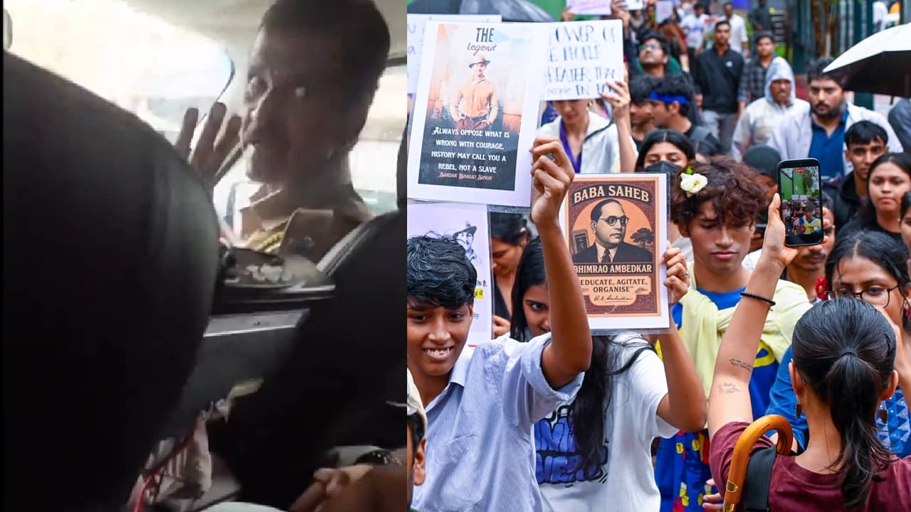 Mumbai cop removed after viral video shows him threatening protesting students with false drug case