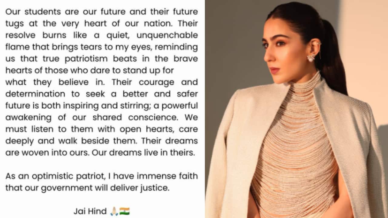 Sara Ali Khan reacts to Jantar Mantar protests, says 'Government will deliver justice...'