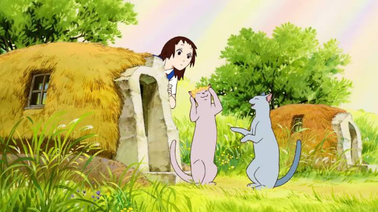 Dialogue of the day from The Cat Returns, 'Always believe in yourself...'