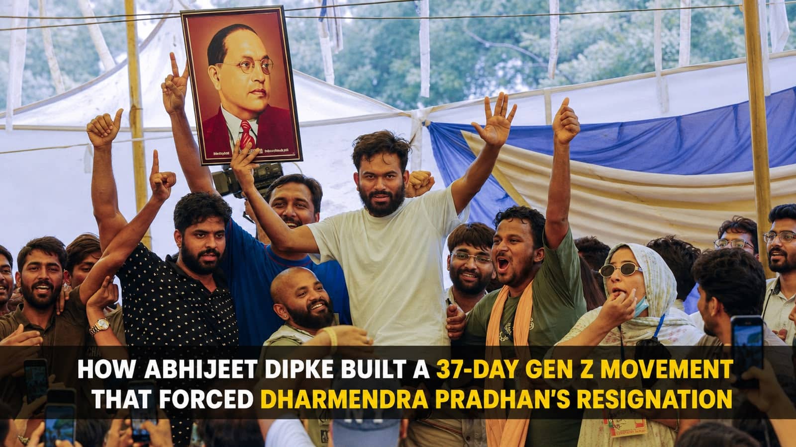 From US-returnee to CJP leader: How Abhijeet Dipke built a 37-day Gen Z movement that forced Dharmendra Pradhan`s resignation