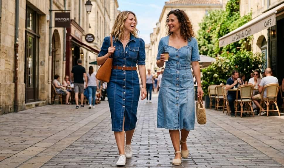 Best Women's Denim Dresses on Amazon for Trendy Fashion | Apparel, Top Deals News