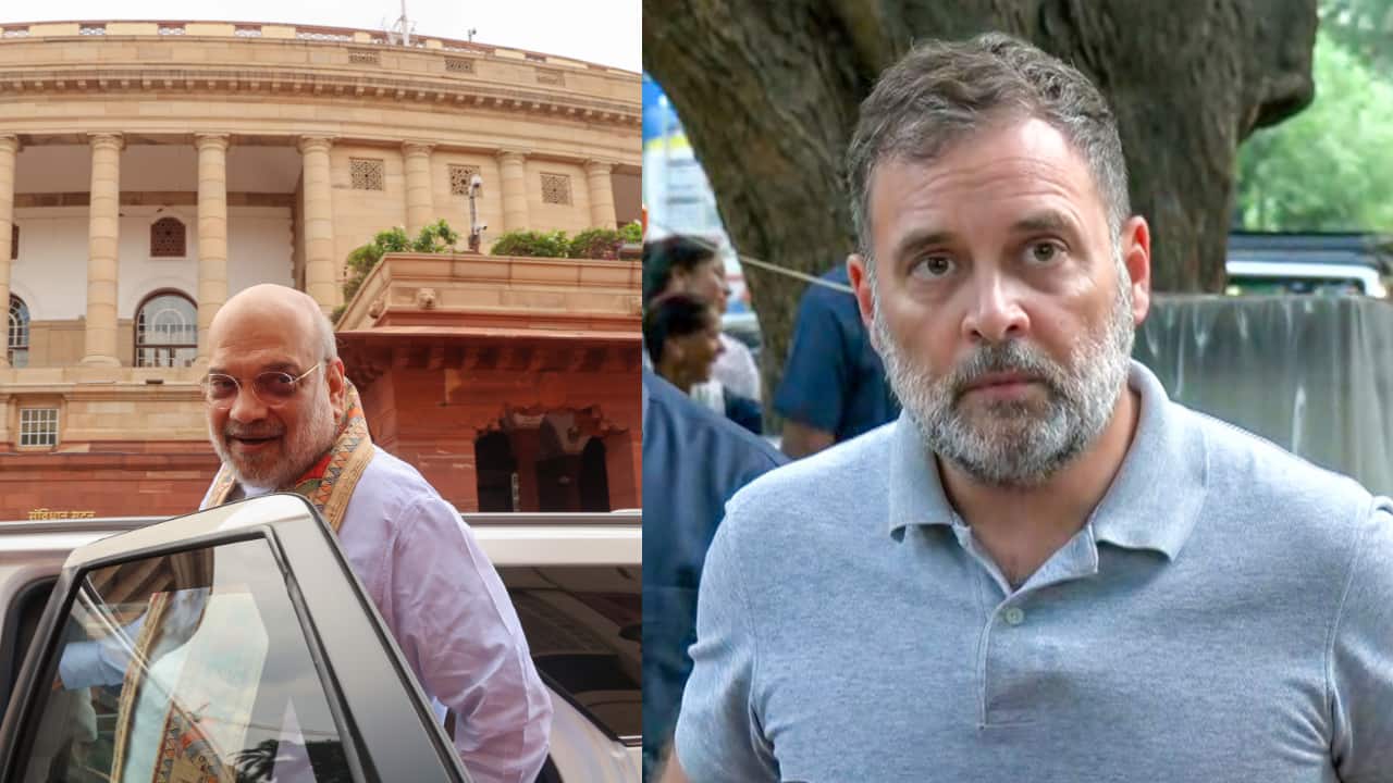 Congress demands Amit Shah’s resignation; BJP demands SIT probe  against Rahul Gandhi