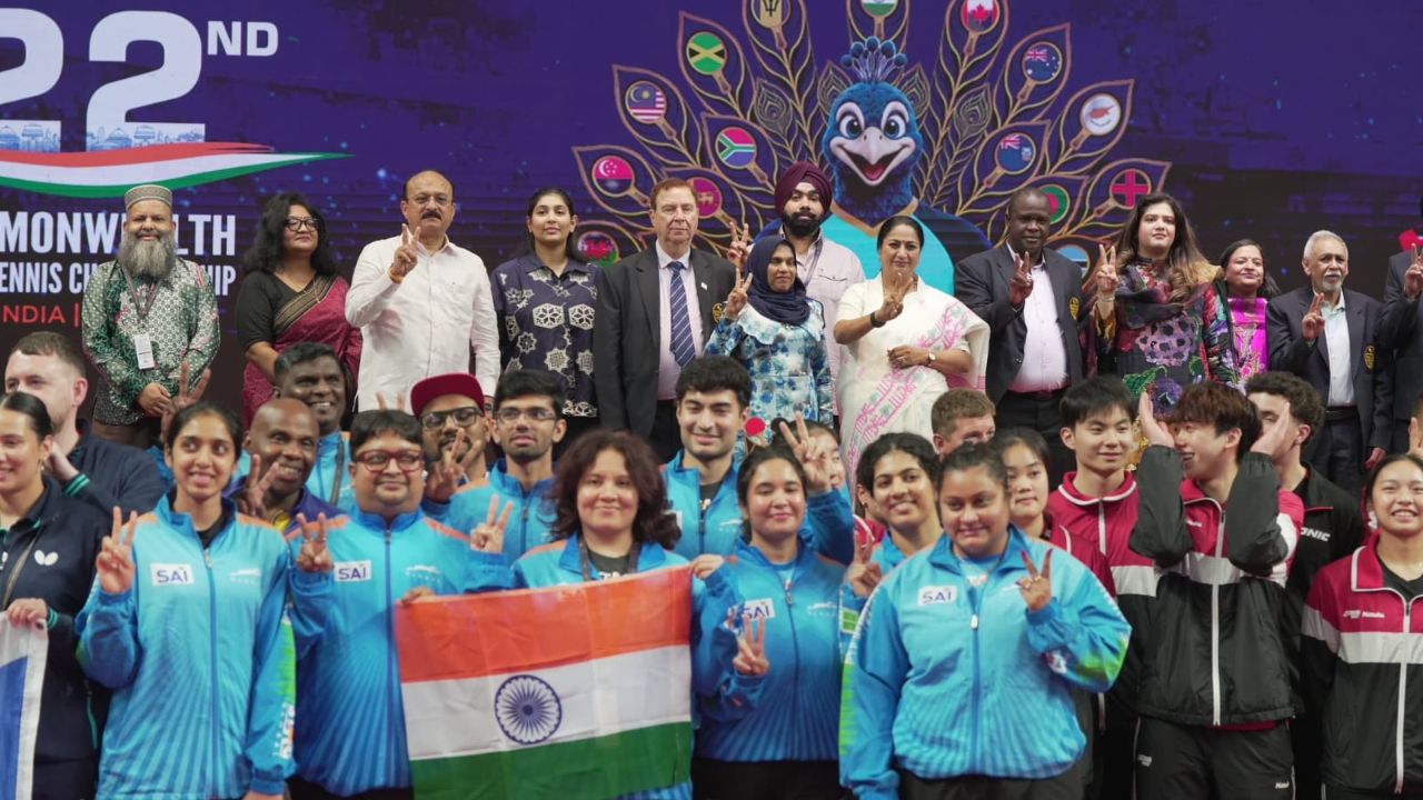 Commonwealth Table Tennis Championships 2026: India men, women begin campaign with commanding 3-0 wins
