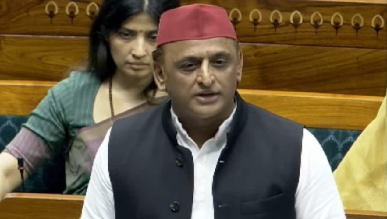 `Removed Pradhan to save Pradhan Mantri`: Akhilesh Yadav targets govt during paper leak bill debate