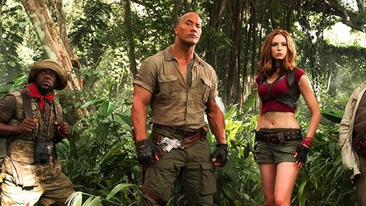 Jumanji: Open World trailer -  Dwayne Johnson, Kevin Hart, Jack Black, Karen Gillan return in 'demo mode'