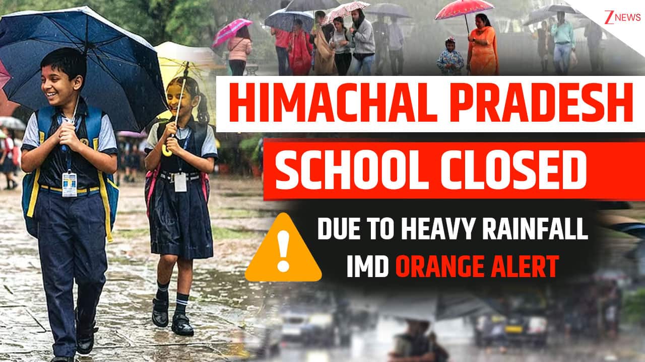IMD issues orange alert in Himachal Pradesh: Schools closed in Nahan as heavy rainfall triggers safety measures