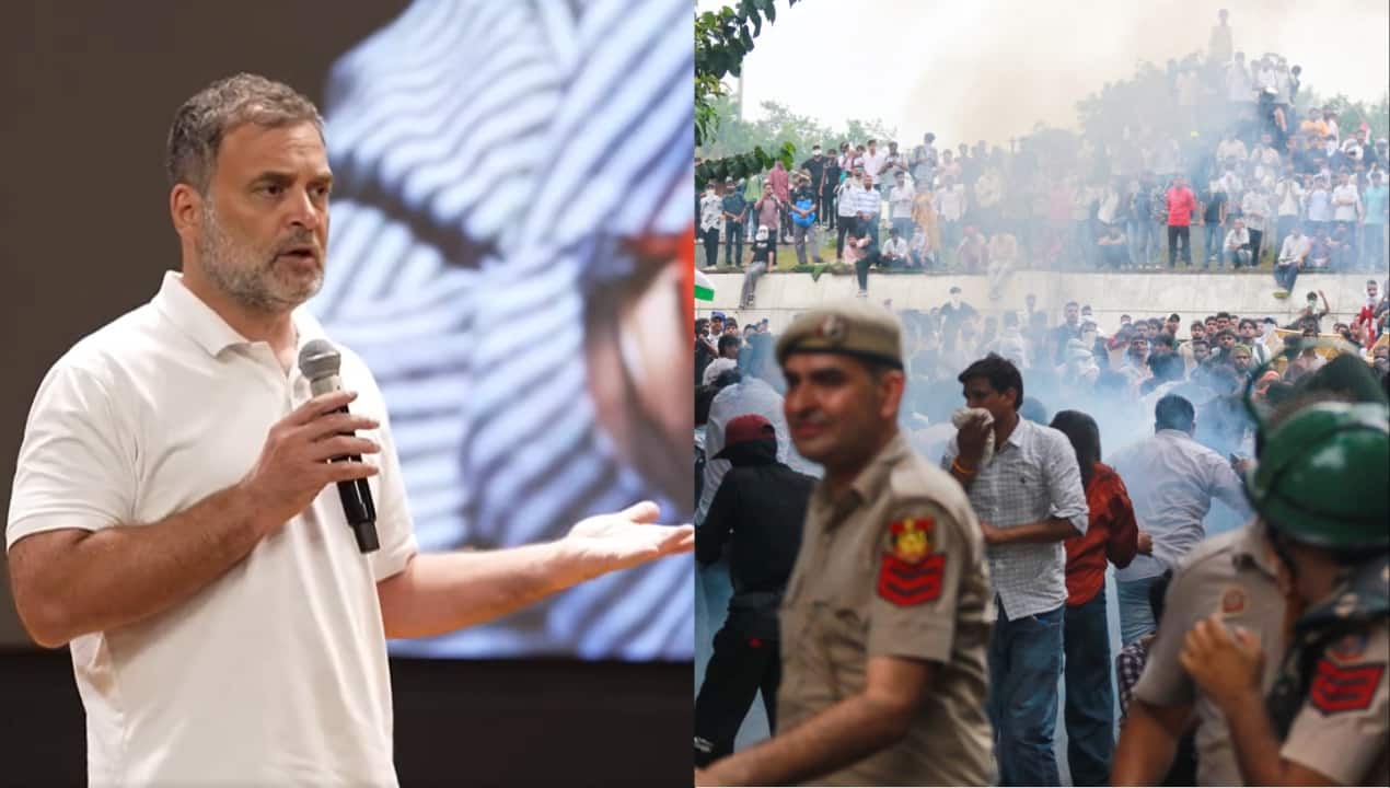 Rahul Gandhi alleges Amit Shah ordered `brutality` against students; Delhi Police deny gunshot claims