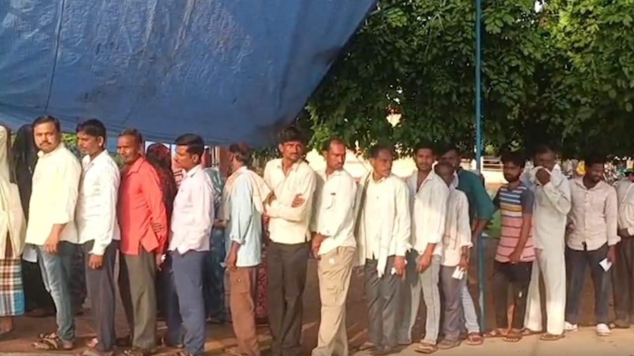 Datia bypoll voting begins amid tight security, long queues seen at polling booths