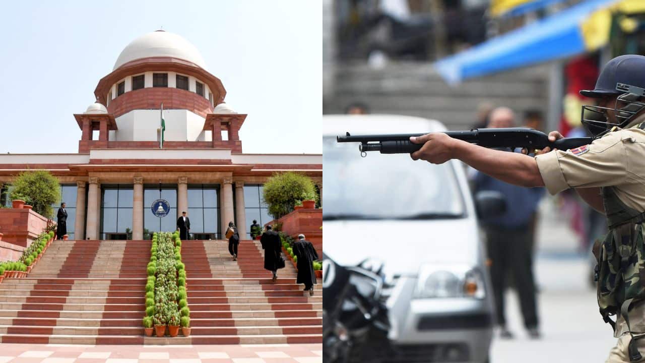"Challenge the rules first": Supreme Court on plea to ban pellet guns in crowd control
