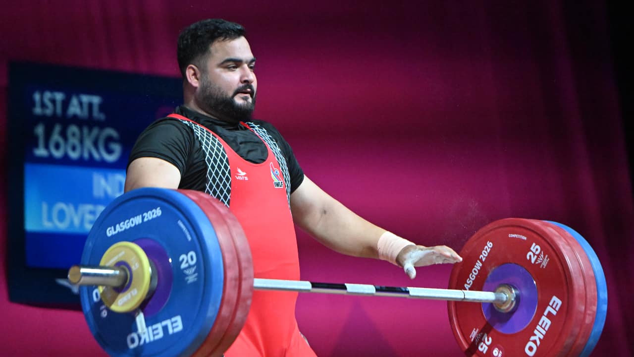 CWG 2026: Lovepreet Singh wins silver after missing +110kg gold by just 1kg