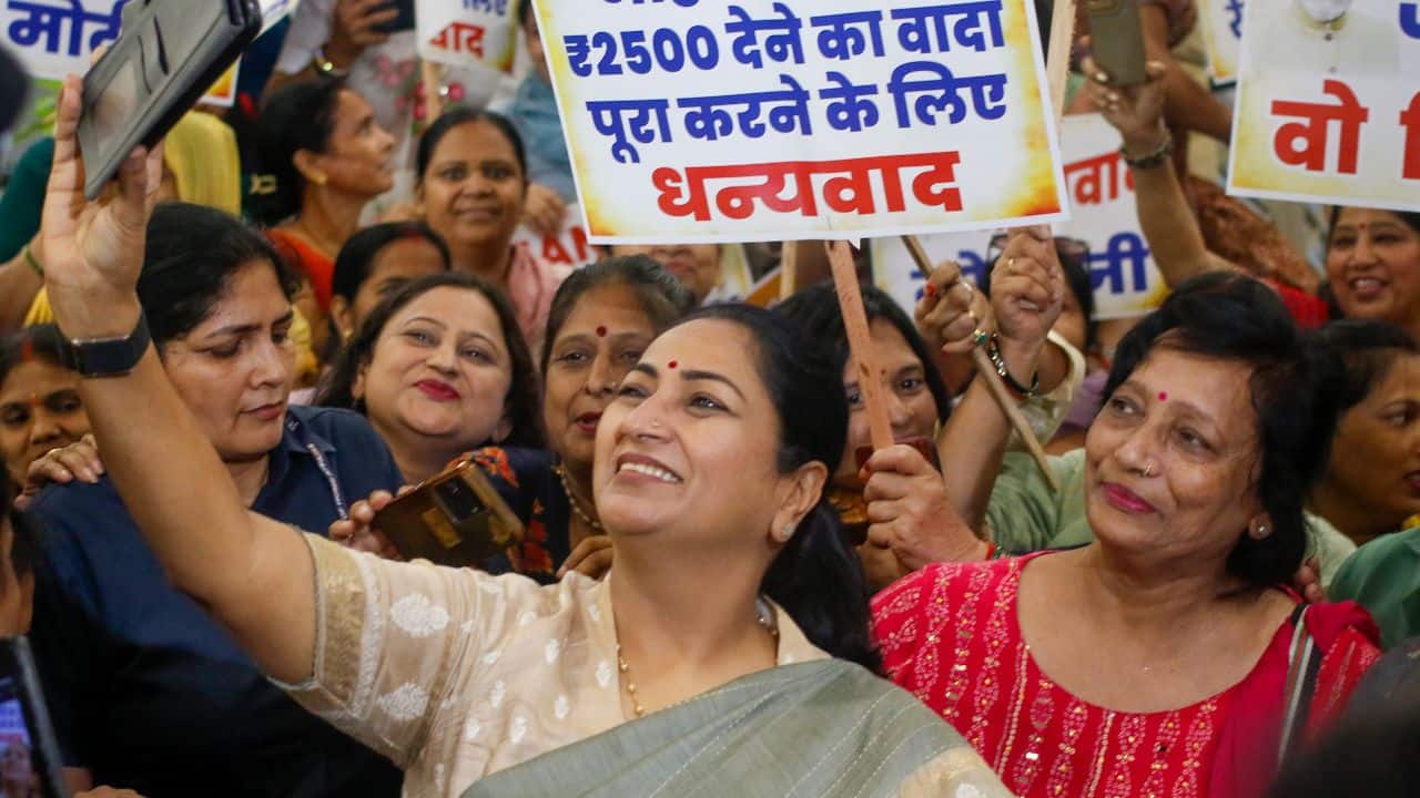 Delhi CM Rekha Gupta launches Lakshmi Yojana portal for Rs 2,500 monthly aid to women