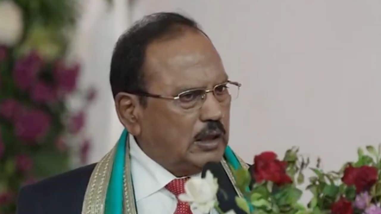 `Golden page` in history reserved for him: Amit Shah confers Lokmanya Tilak National Award on NSA Ajit Doval